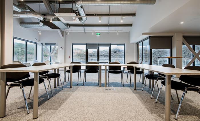 Business spaces at Zip World Penrhyn Quarry